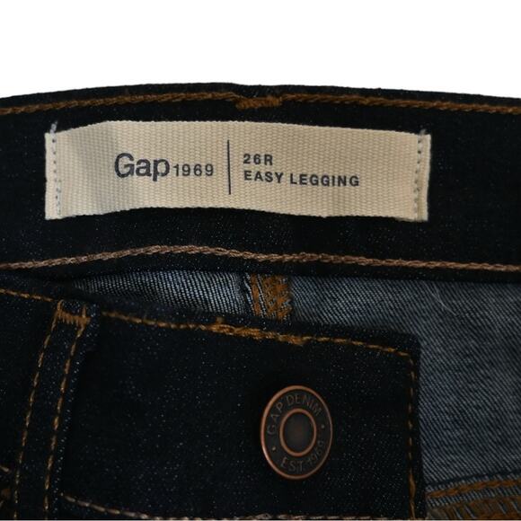 GAP 1969 Womens 26 High Stretch Denim Easy Leggings NEW - Picture 9 of 12